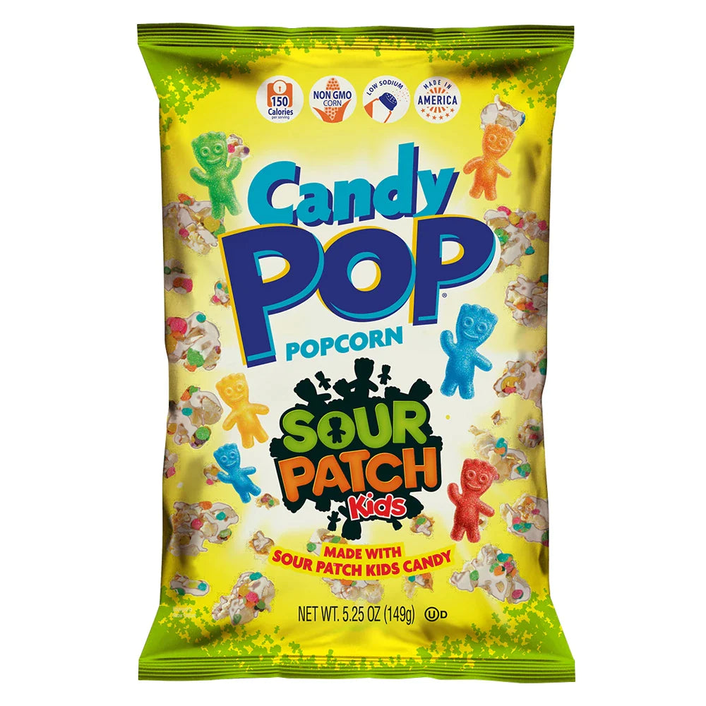 Candy Pop Sour Patch Kids Popcorn BIG BAG